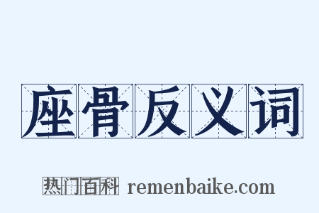 座骨反义词是什么意思的图片